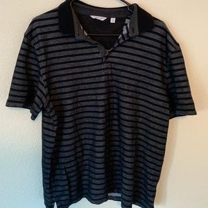 Calvin Klein L Striped Polo